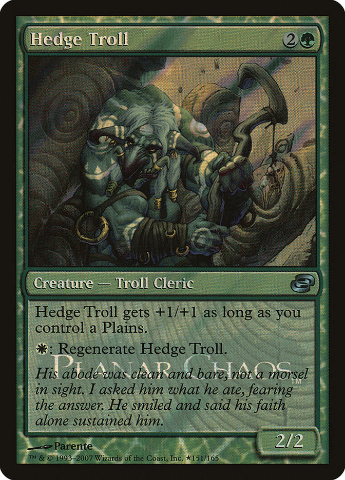 Hedge Troll [Release Events] | Card Citadel