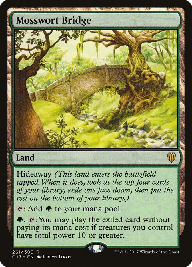 Mosswort Bridge [Commander 2017] | Card Citadel