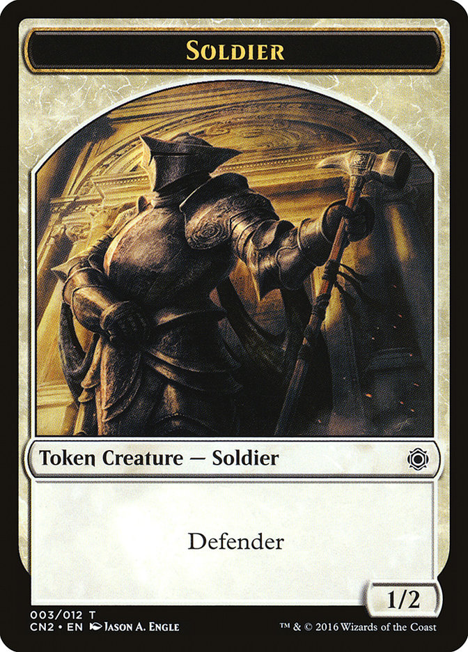Soldier (003/012) [Conspiracy: Take the Crown Tokens] | Card Citadel