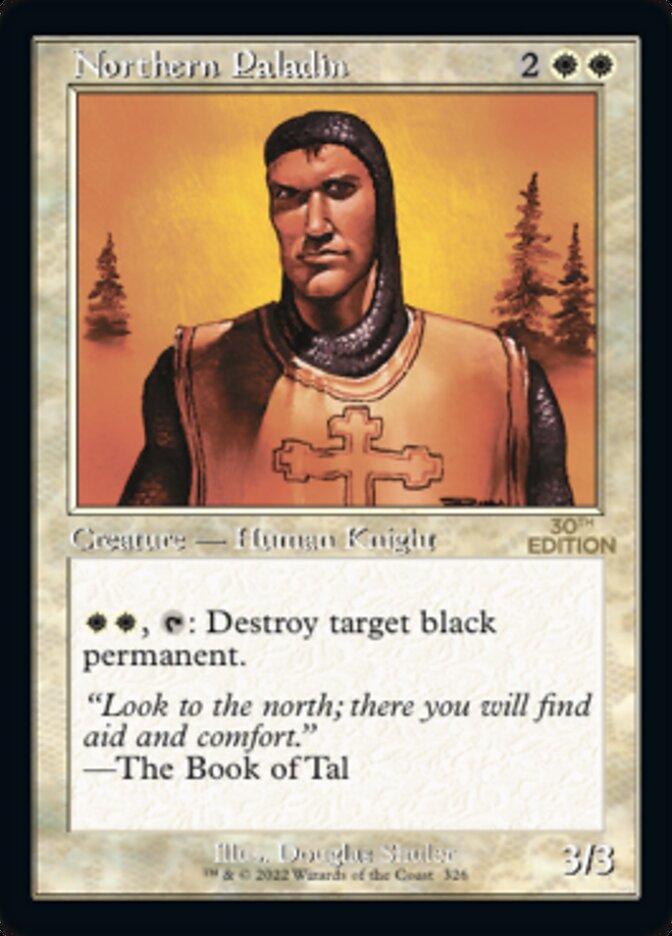 Northern Paladin (Retro) [30th Anniversary Edition] | Card Citadel