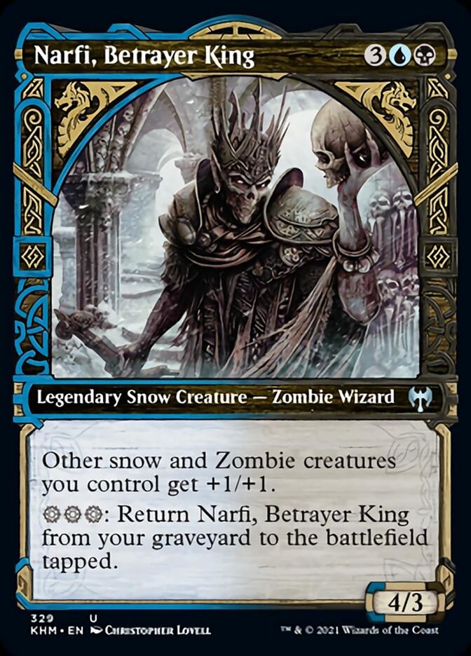 Narfi, Betrayer King (Showcase) [Kaldheim] | Card Citadel