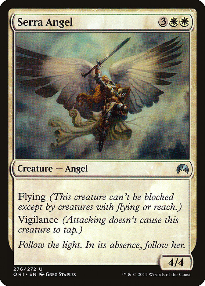 Serra Angel [Magic Origins] | Card Citadel