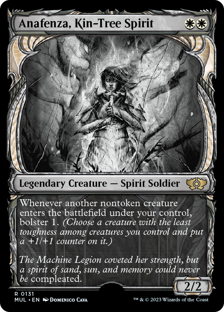 Anafenza, Kin-Tree Spirit (Halo Foil) [Multiverse Legends] | Card Citadel