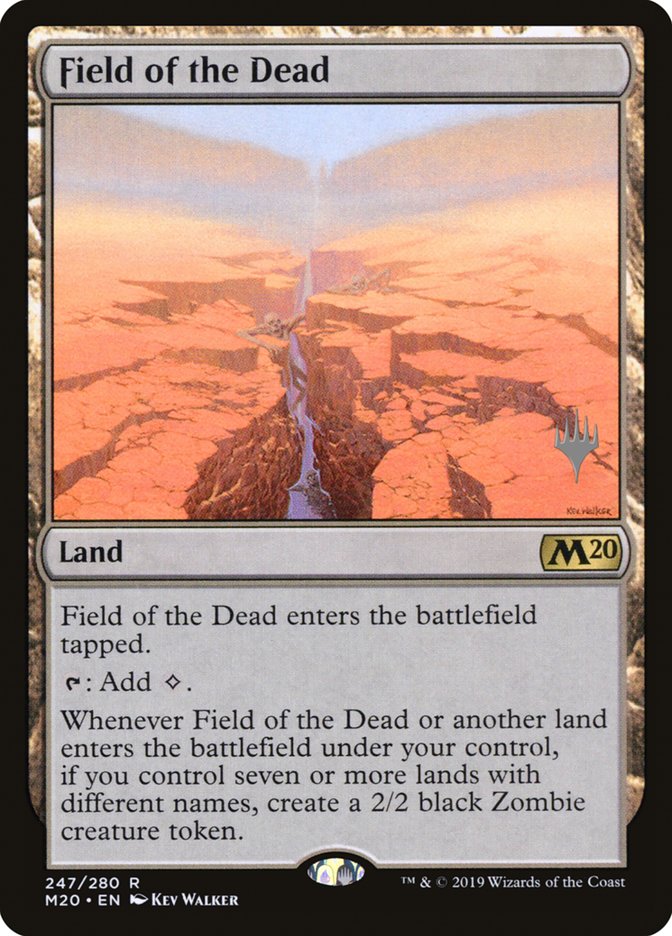 Field of the Dead [Core Set 2020 Promos] | Card Citadel