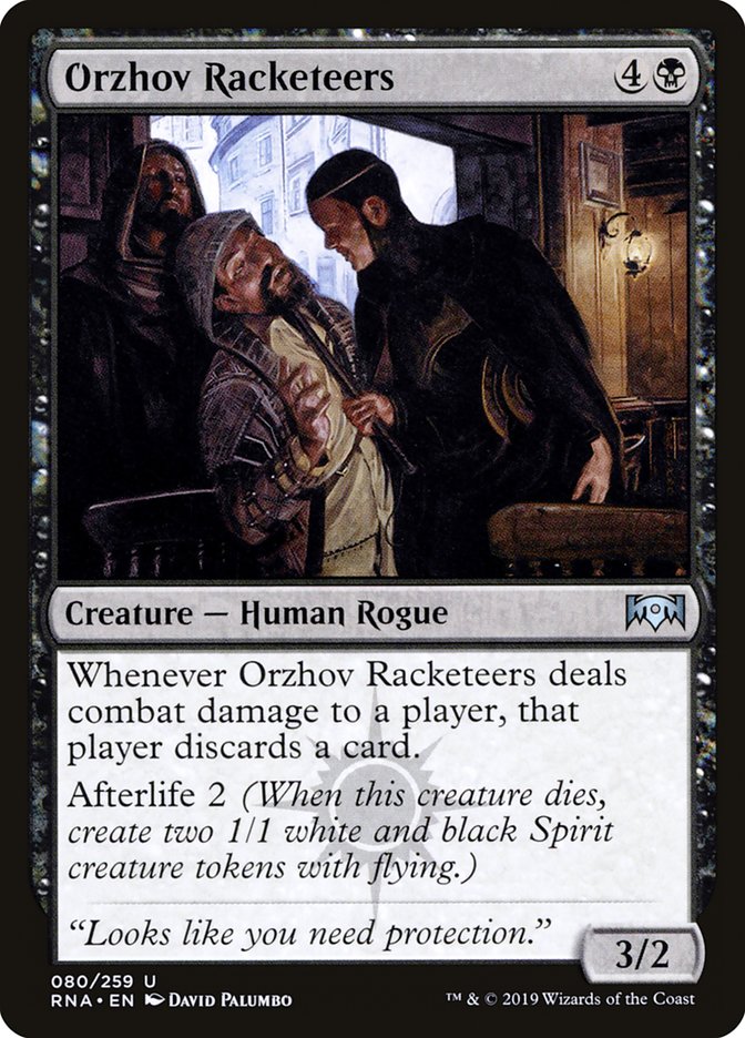 Orzhov Racketeers [Ravnica Allegiance] | Card Citadel