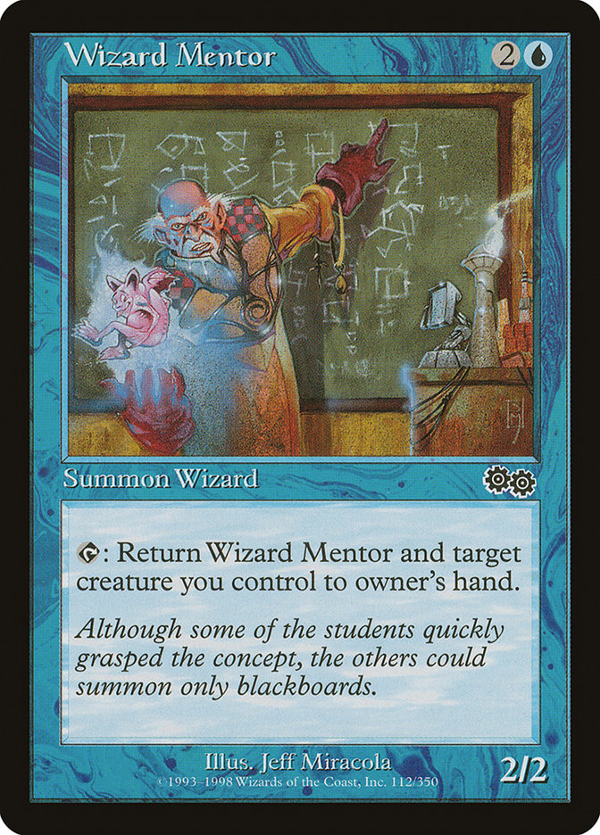 Wizard Mentor [Urza's Saga] | Card Citadel