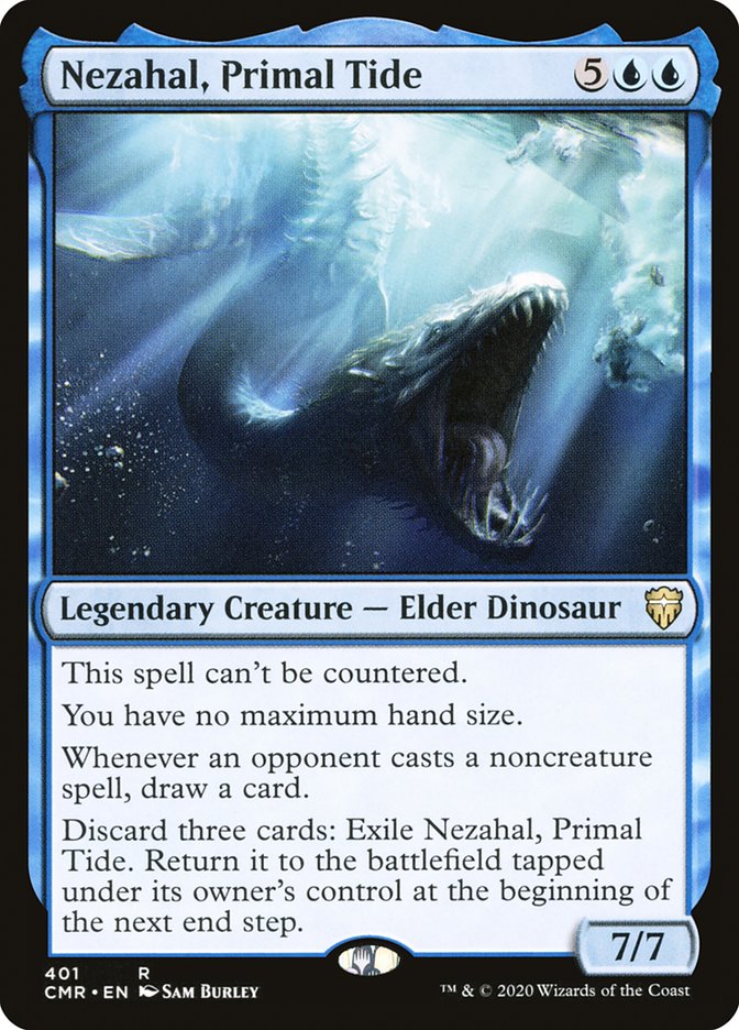 Nezahal, Primal Tide [Commander Legends] | Card Citadel