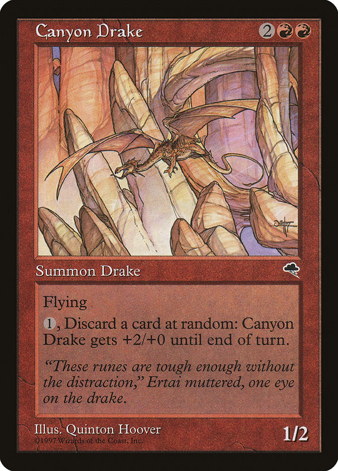 Canyon Drake [Tempest] | Card Citadel