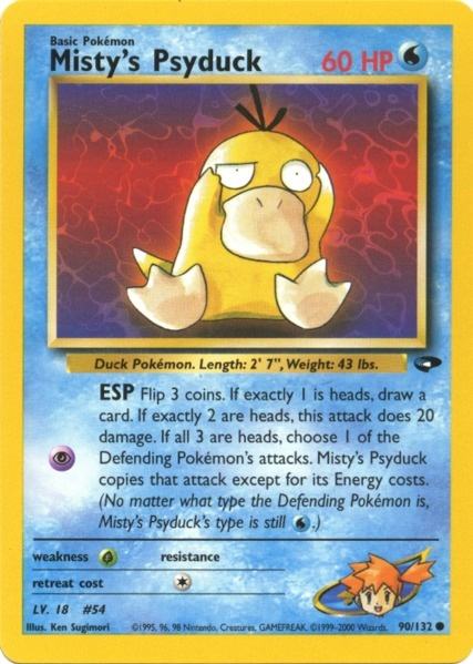 Misty's Psyduck (90/132) [Gym Challenge Unlimited] | Card Citadel