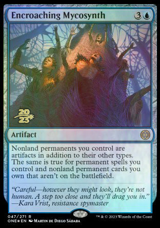 Encroaching Mycosynth [Phyrexia: All Will Be One Prerelease Promos] | Card Citadel