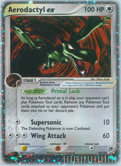 Aerodactyl ex (94/100) [EX: Sandstorm] | Card Citadel
