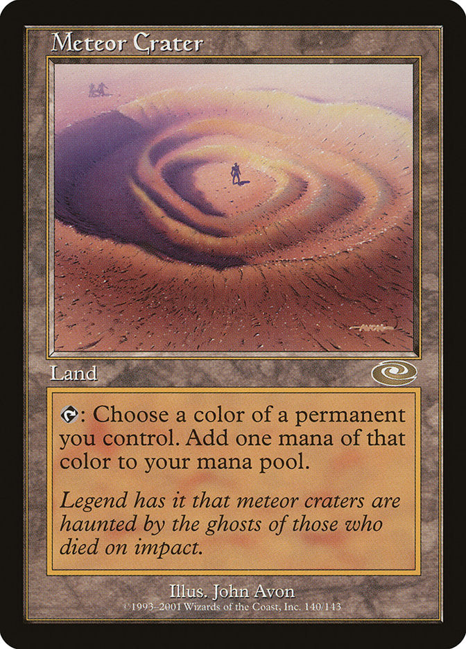 Meteor Crater [Planeshift] | Card Citadel