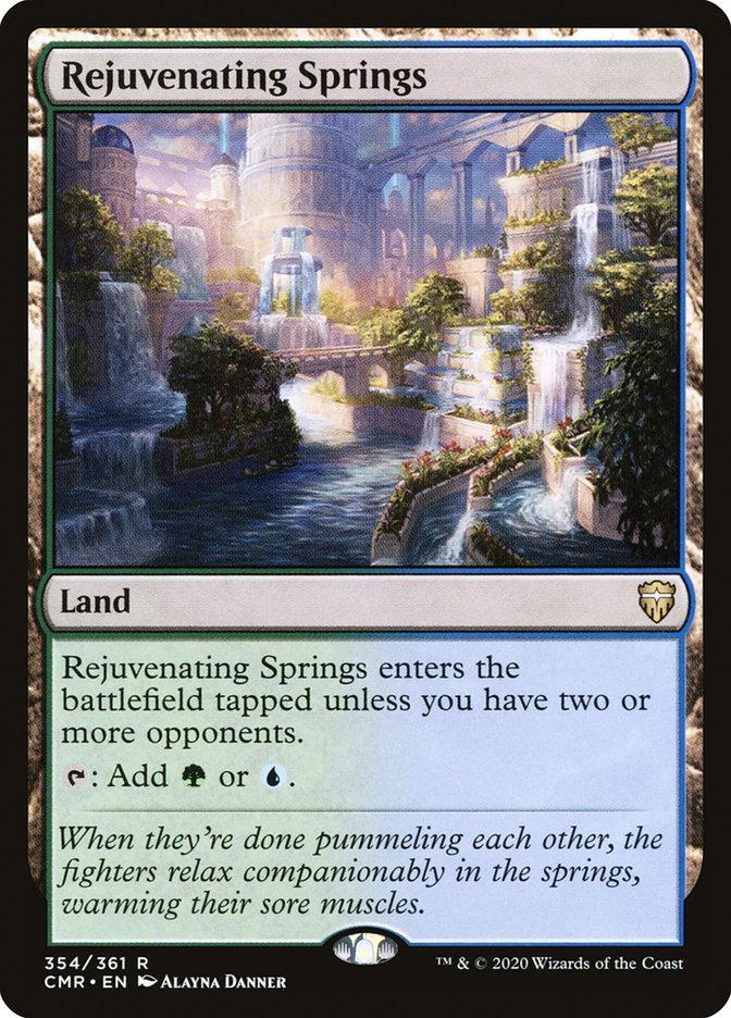 Rejuvenating Springs [Commander Legends] | Card Citadel