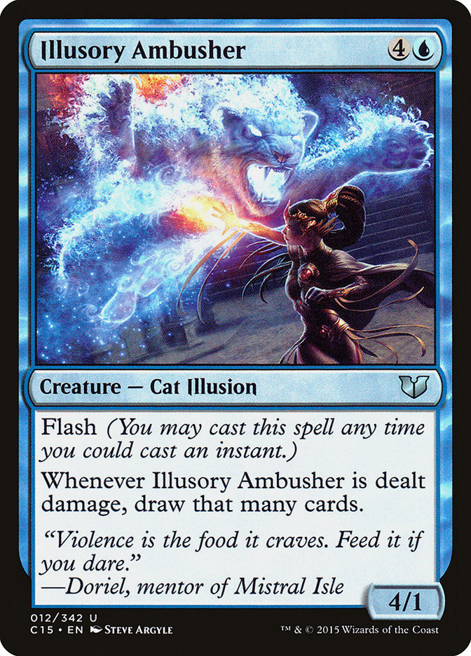 Illusory Ambusher [Commander 2015] | Card Citadel