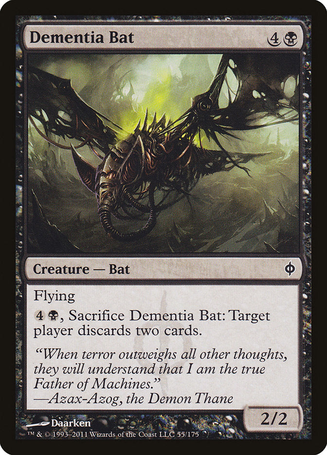 Dementia Bat [New Phyrexia] | Card Citadel