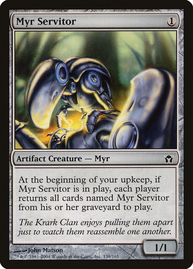 Myr Servitor [Fifth Dawn] | Card Citadel