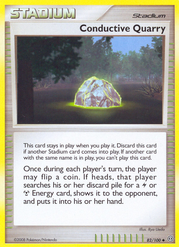 Conductive Quarry (82/100) [Diamond & Pearl: Stormfront] | Card Citadel