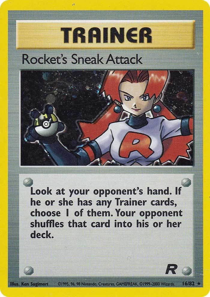 Rocket's Sneak Attack (16/82) [Team Rocket Unlimited] | Card Citadel