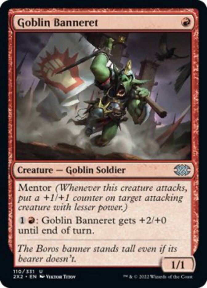 Goblin Banneret [Double Masters 2022] | Card Citadel