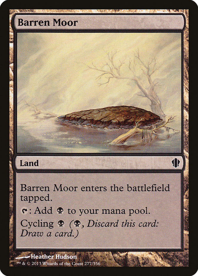 Barren Moor [Commander 2013] | Card Citadel