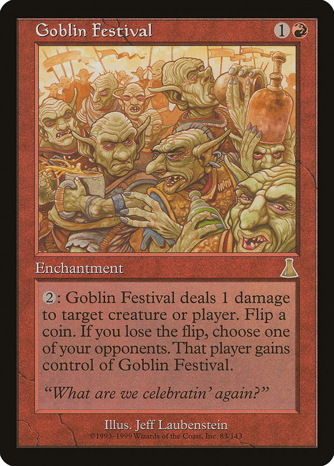Goblin Festival [Urza's Destiny] | Card Citadel