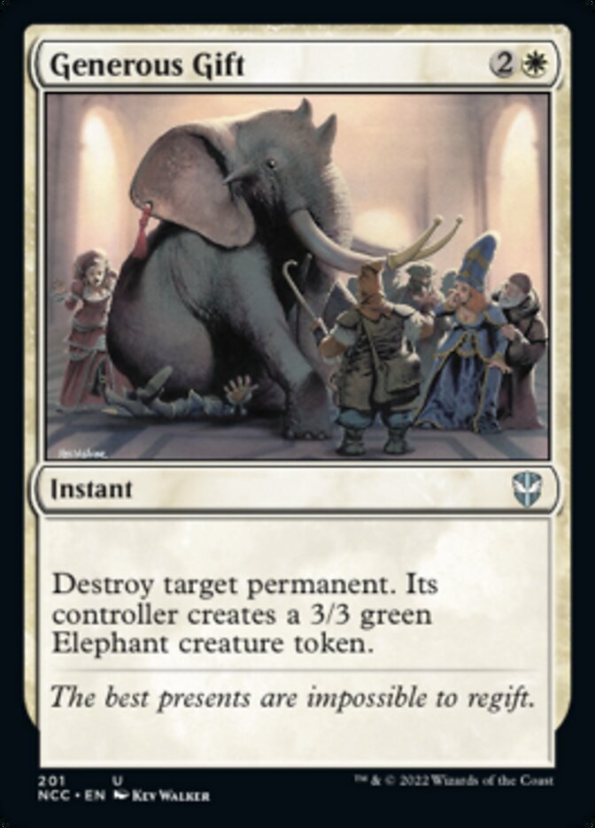 Generous Gift [Streets of New Capenna Commander] | Card Citadel