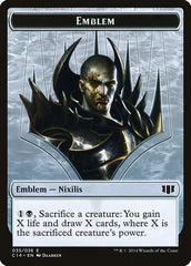 Ob Nixilis of the Black Oath Emblem // Zombie (016/036) Double-sided Token [Commander 2014 Tokens] | Card Citadel