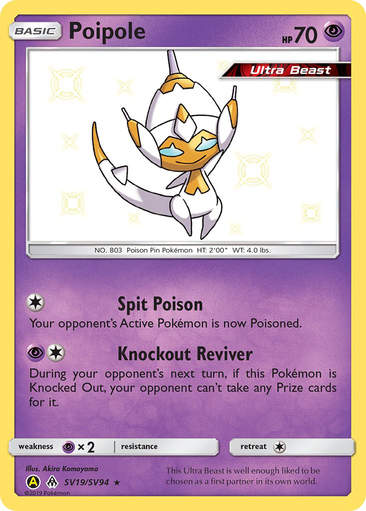 Poipole (SV19/SV94) [Sun & Moon: Hidden Fates - Shiny Vault] | Card Citadel