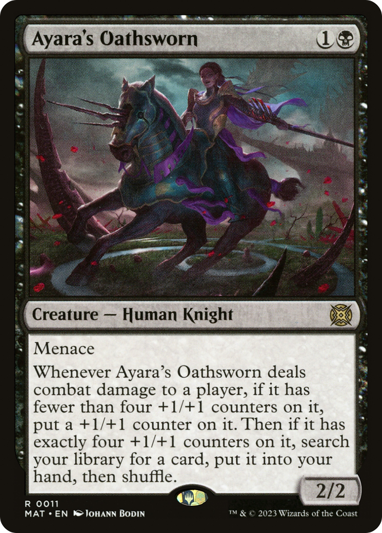 Ayara's Oathsworn [March of the Machine: The Aftermath] | Card Citadel