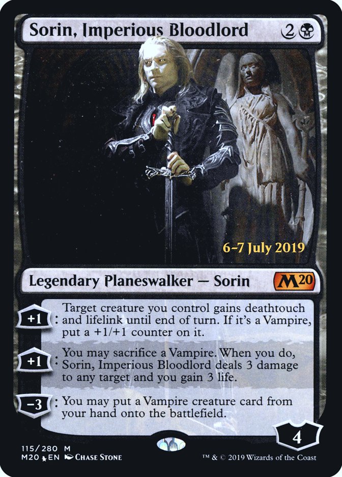 Sorin, Imperious Bloodlord  [Core Set 2020 Prerelease Promos] | Card Citadel