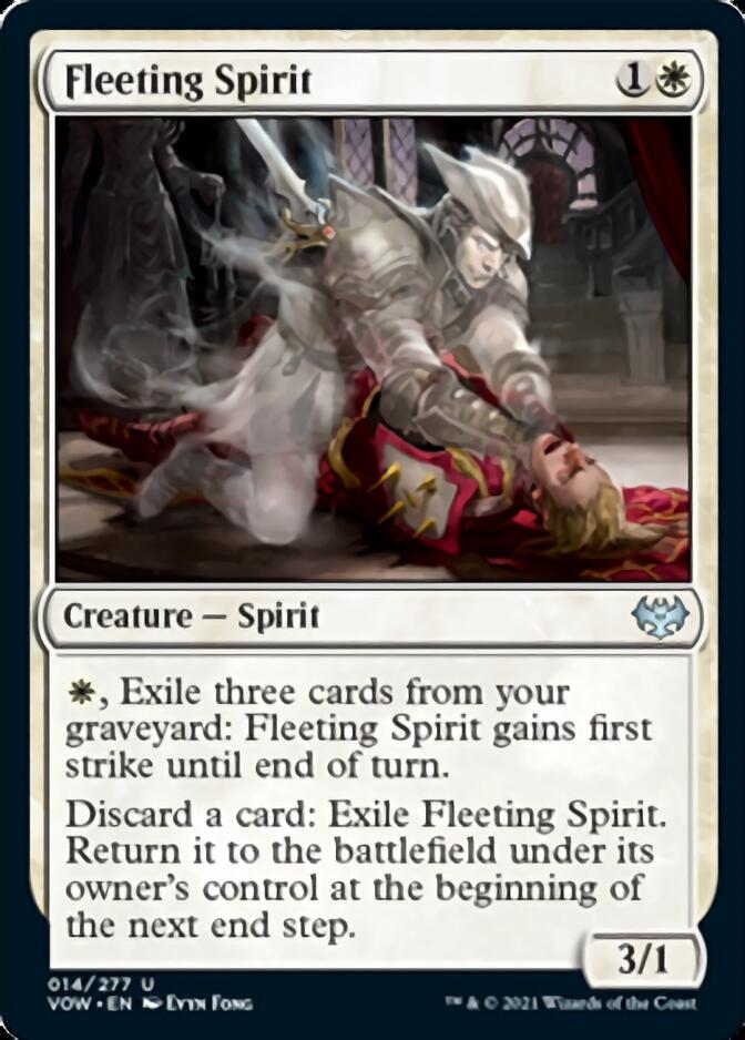 Fleeting Spirit [Innistrad: Crimson Vow] | Card Citadel