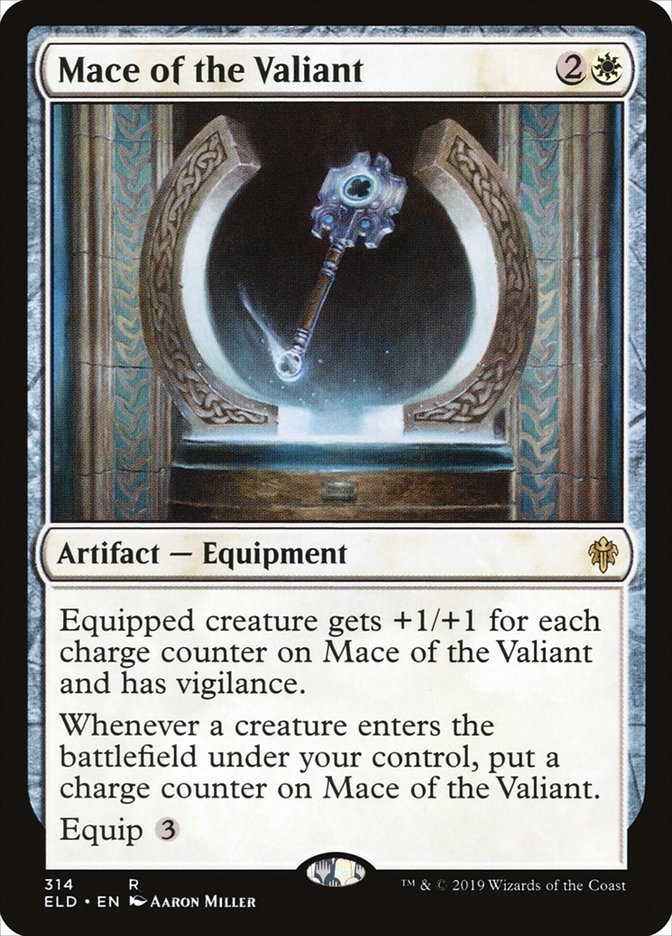 Mace of the Valiant [Throne of Eldraine] | Card Citadel