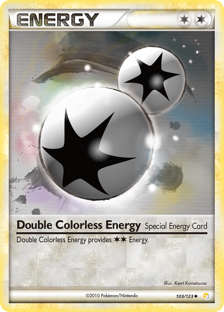Double Colorless Energy (103/123) [HeartGold & SoulSilver: Base Set] | Card Citadel