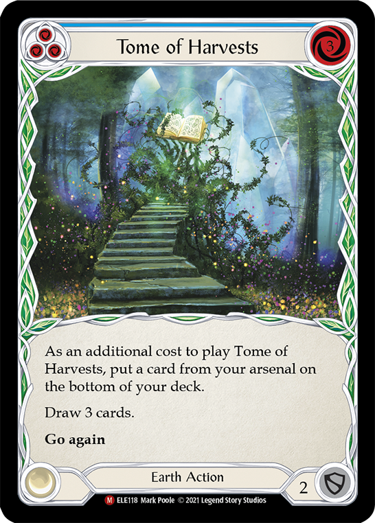 Tome of Harvests [ELE118] (Tales of Aria)  1st Edition Normal | Card Citadel