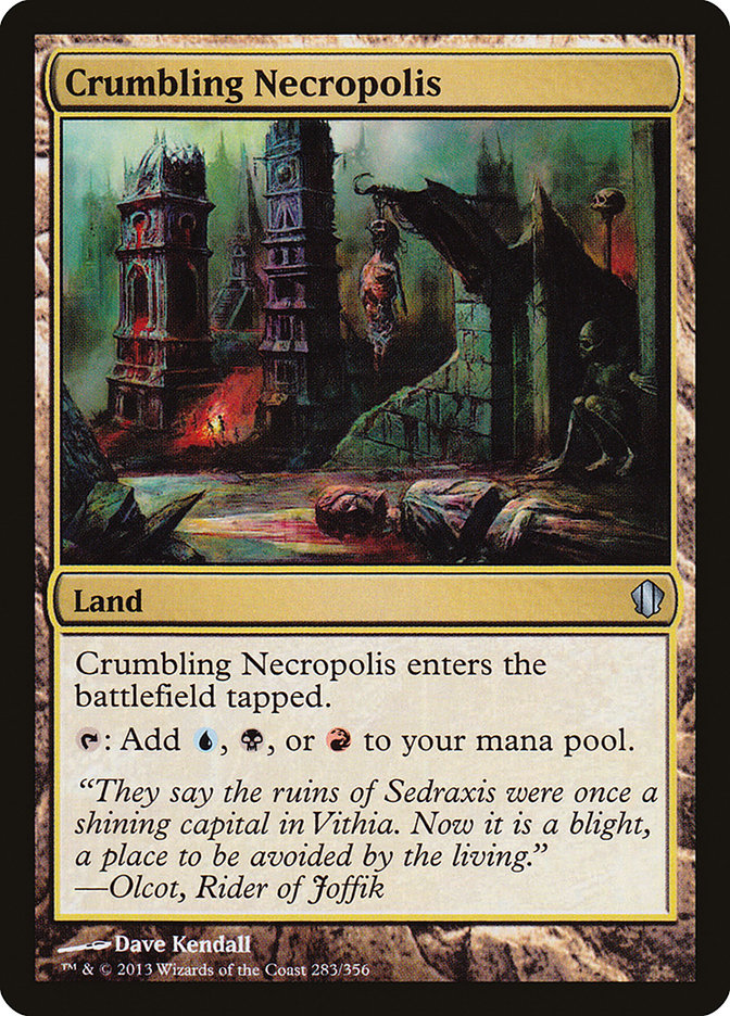 Crumbling Necropolis [Commander 2013] | Card Citadel