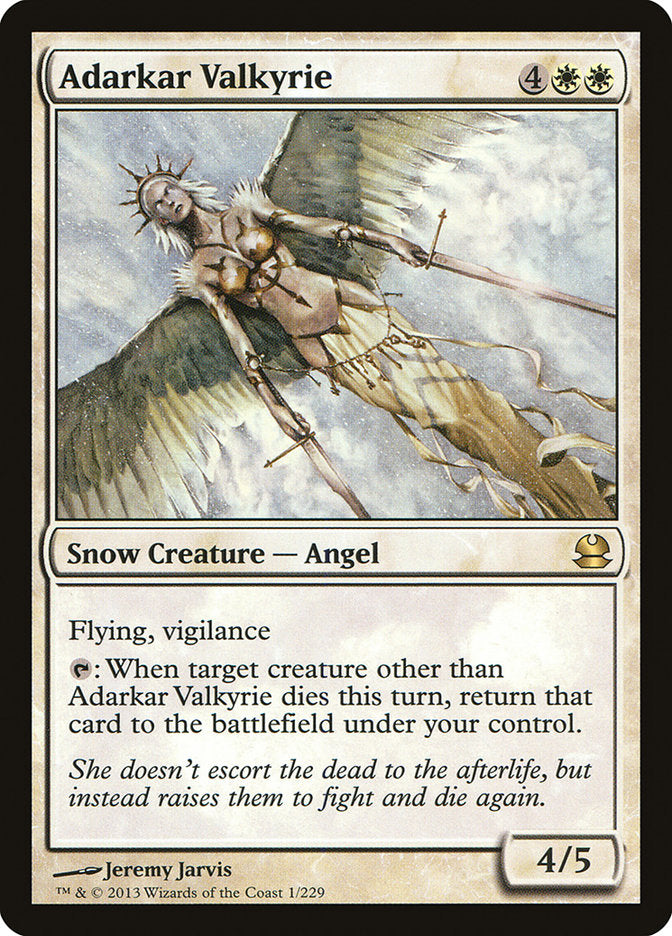 Adarkar Valkyrie [Modern Masters] | Card Citadel