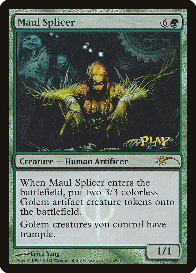 Maul Splicer [Wizards Play Network 2011] | Card Citadel