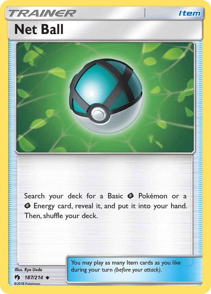 Net Ball (187/214) [Sun & Moon: Lost Thunder] | Card Citadel