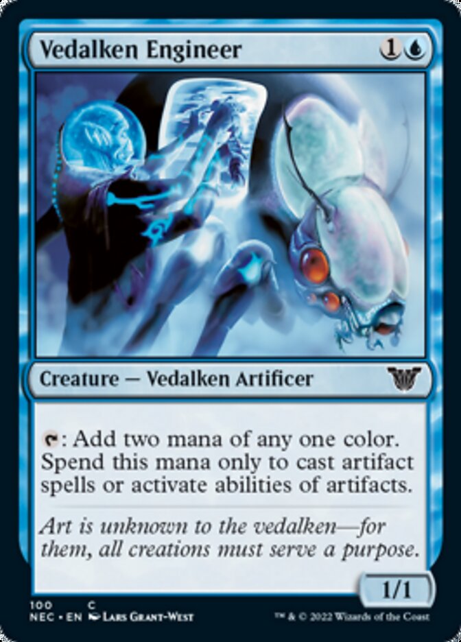 Vedalken Engineer [Kamigawa: Neon Dynasty Commander] | Card Citadel