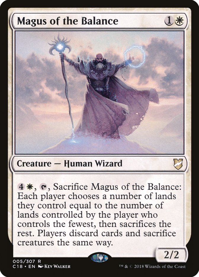 Magus of the Balance [Commander 2018] | Card Citadel