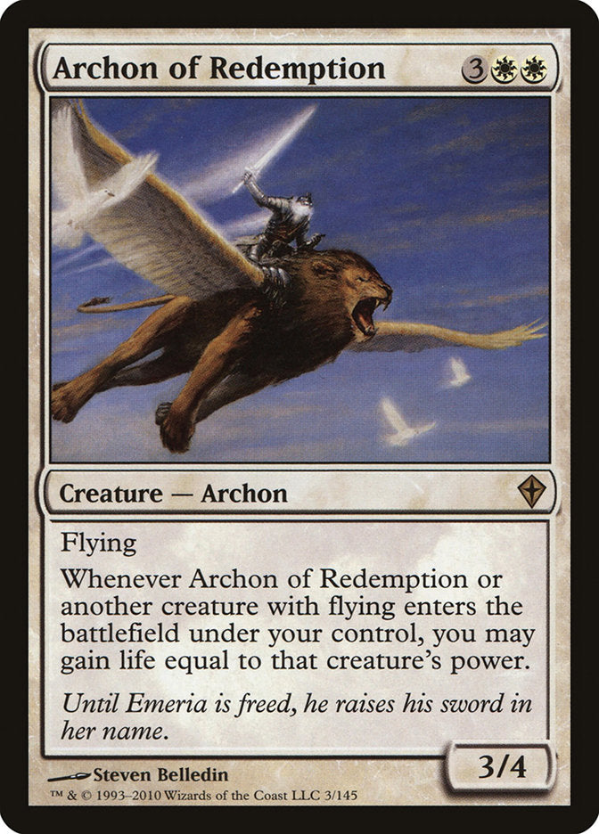 Archon of Redemption [Worldwake] | Card Citadel
