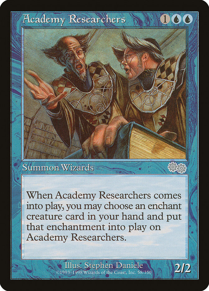 Academy Researchers [Urza's Saga] | Card Citadel