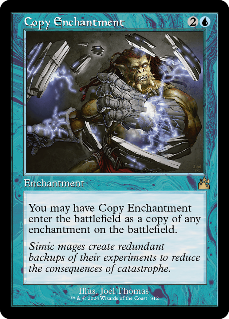 Copy Enchantment (Retro Frame) [Ravnica Remastered] | Card Citadel