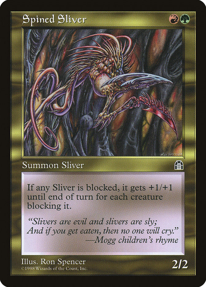 Spined Sliver [Stronghold] | Card Citadel