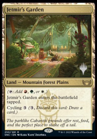 Jetmir's Garden (Promo Pack) [Streets of New Capenna Promos] | Card Citadel