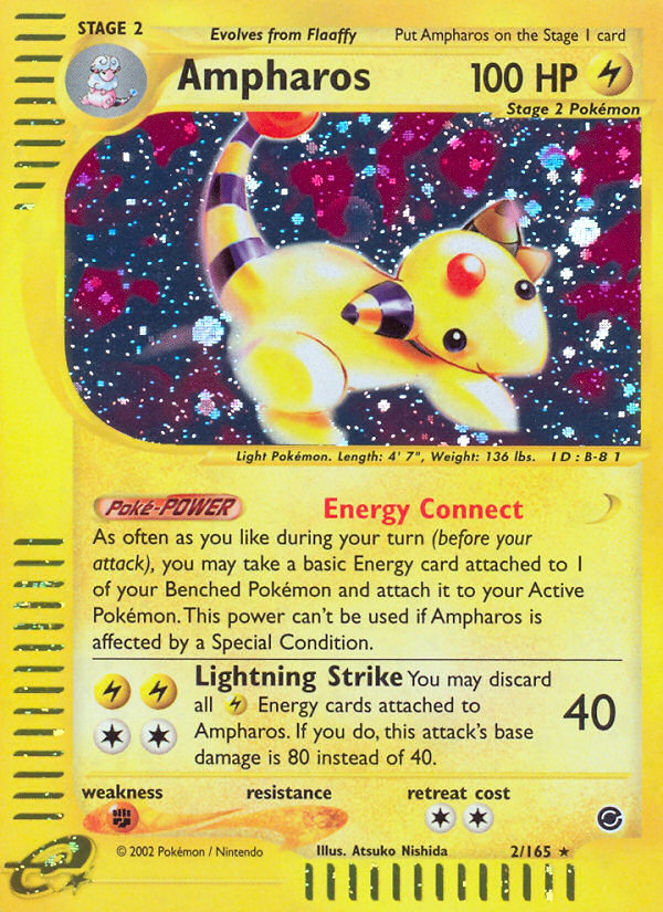 Ampharos (2/165) [Expedition: Base Set] | Card Citadel