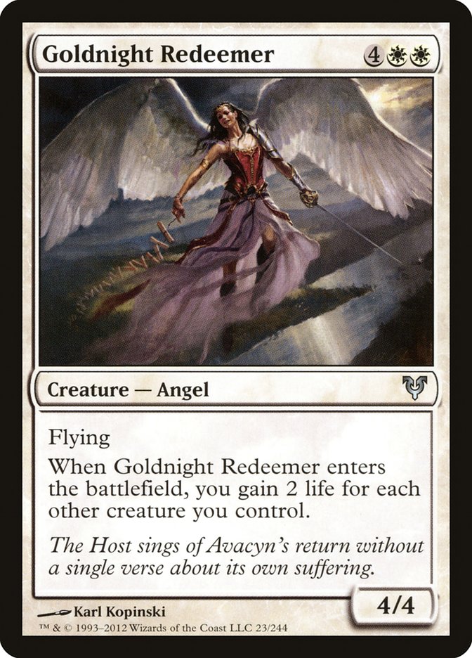 Goldnight Redeemer [Avacyn Restored] | Card Citadel