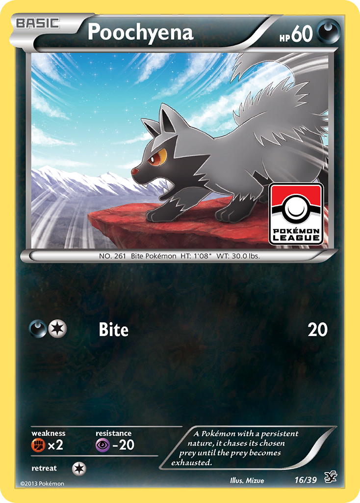 Poochyena (16/39) [XY: Kalos Starter Set] | Card Citadel