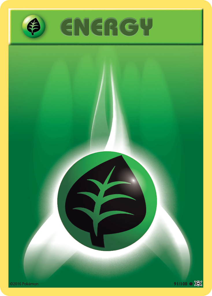 Grass Energy (91/108) [XY: Evolutions] | Card Citadel