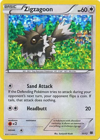 Zigzagoon (11/12) [McDonald's Promos: 2015 Collection] | Card Citadel